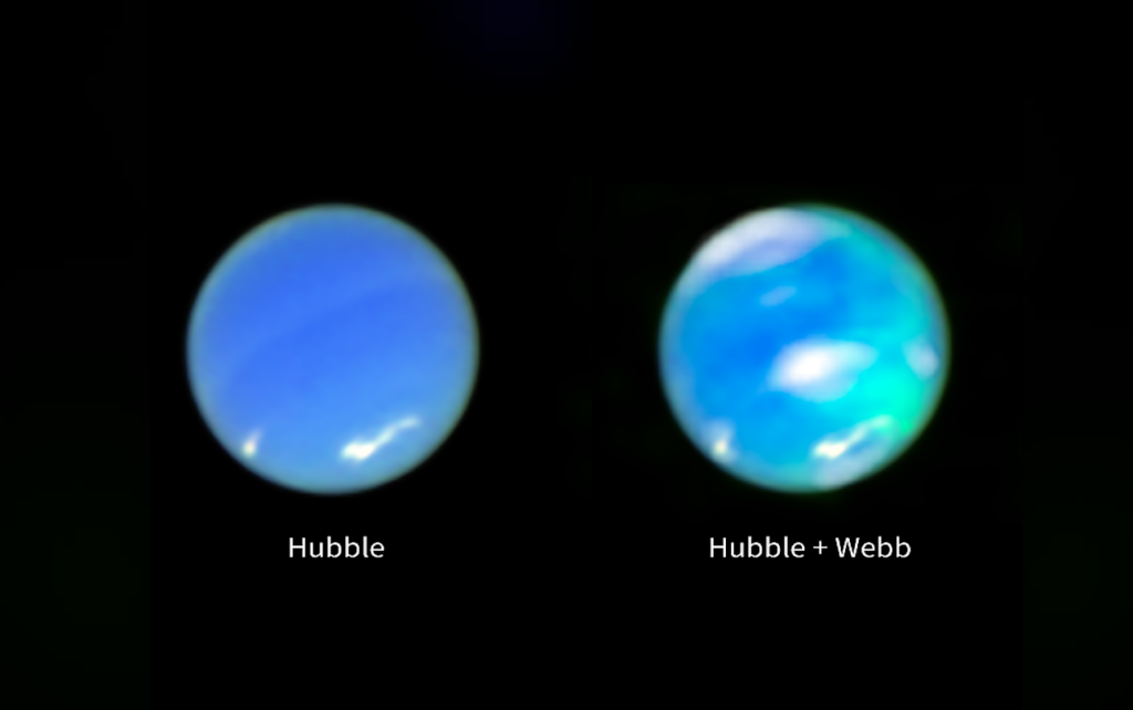 Webb Space Telescope Captures Neptune’s Auroras For First Time